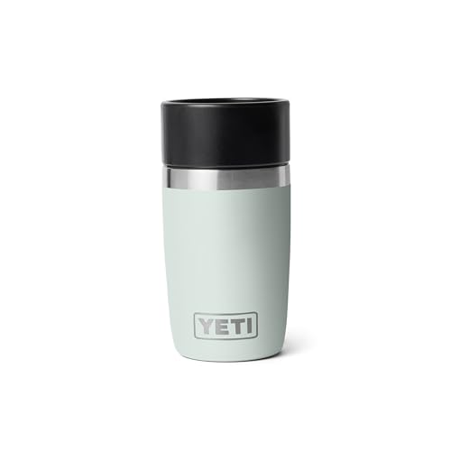 YETI Rambler 8 oz Travel Bottle, Stainless Steel, Vacuum Insulated with Leakproof Commuter Cap, Ridgeline - color: Ridgeline, size: 8 Ounces