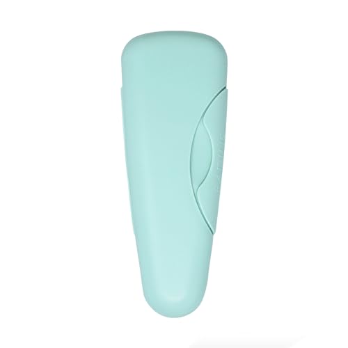 RADIUS Razor Travel Case, BPA-Free Recycled Plastic, Portable for Bathroom, School, Home, Camping - Mint - color: Mint Green