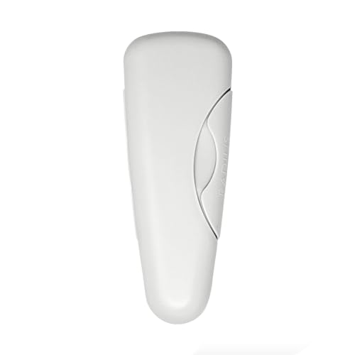 RADIUS Razor Travel Case, BPA-Free Recycled Plastic, Portable for Bathroom, School, Home, Camping - White - color: White