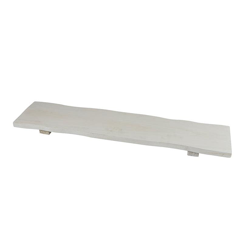 Bella Sleep + Spa Bathtub Tray Paulownia Wood Bath Board, 32-Inches, Grey - color: Gray
