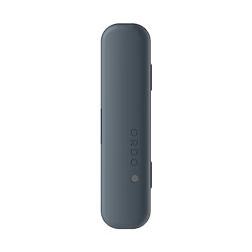 ORDO Sonic+ Toothbrush Travel Case, portable USB Charging, Charcoal Grey | Sonic toothbrush holder, durable design, secure magnetic closure, travel friendly, toothbrush not included - color: Charcoal Gray