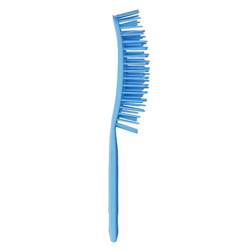 FHI Heat UNbrush Flex Detangling Brush — Ultra-Flexible, Pain-Free Hair Brush Detangler with DuoFlex Anti-Static Bristles for Removing Tangles, Massaging Scalp & Faster Styling - color: Blue