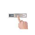 HIC Kitchen Dishwasher Clean Dirty Indicator Magnet, 18/8 Stainless Steel - style: Dishwasher Clean/Dirty Magnet