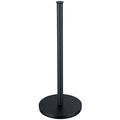 JQK Toilet Paper Storage Stand Matte Black, 304 Stainless Steel Thicken 0.8mm Tissue Reserve Holder 3 Rolls Dispenser for Bathroom, TPS180-PB - color: Black & Black Base