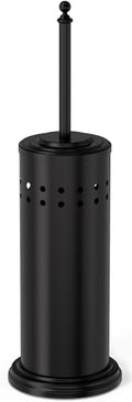 DOWRY Anti-Hand Off Toilet Plunger with Holder for Bathroom,Powerful Efficient Force Suction Cup,Heavy Duty, Deep Cleaning Black - color: Matte Black