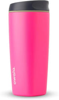 Owala SmoothSip Insulated Stainless Steel Coffee Tumbler,Reusable Iced Coffee Cup,Hot-Coffee Travel Mug,BPA Free,20 oz,Pink (Watermelon Breeze),(Pack of 8) - color: Watermelon Breeze, size: 20 Ounces (Pack of 8)