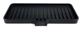 Silicone Soap Dish Tray and Sponge Holder with Drain Chute, Rectangular, Kitchen and Bathroom Sink Organizer (Black, 9"x3.5") - color: Black, size: (MD) 9"x3.5"