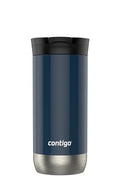 Contigo HuronTravel Mug Screw Cap Stainless Steel Drinking Cup - color: Blueberry, size: 16oz