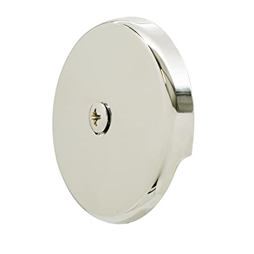 Westbrass Pull & Drain Sch. 40 PVC Bath Waste with One-Hole Top Elbow, Polished Nickel, D49721-05 - color: Polished Nickel, size: 1 Pack