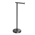 Gatco 1437MX Latitude II Freestanding Toilet Paper Holder Stand, Weighted Base, 22.25-Inch H, Matte Black - color: Matte Black