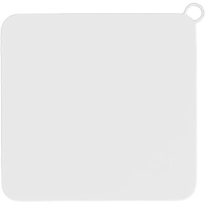 Silicone Tub Stopper Floor Drain Cover, 2 Pieces Sewer Anti-Odor Mat Deodorizing Drain Plugs for Kitchen, Bathroom and Laundry(8 x 8inch) - color: White/8*8 Inch/2-piece Set