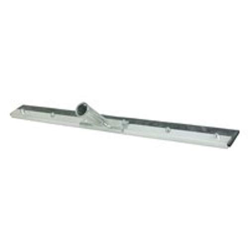 Weiler 45506 18" Floor Squeegee, Straight, Metal Frame, Heavy-Duty Rubber Blade, Made in the USA (Pack of 6) - size: 18", style: Straight