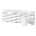Melamine Sponge,150PCS Magic Sponges Eraser,Melamine Foam Eraser Cleaner for Kitchen,Bathroom,Bathtub, Floor, Baseboard,Wall,Furniture (150PCS, 3.93x2.36x0.79in) - color: 150pcs