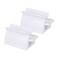 LONGFITE Toothpaste Squeezer Roller and Dispenser Large Stand Holder Multipurpose for Tube Items, 2 Pack
