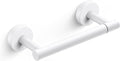 Day Moon™ - Toilet Paper Holder - Modern Roll Holder for Bathroom - 1 Pack - Wall Mount - Classic, White - color: White