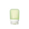humangear GoToob+ (Small) | Refillable Silicone Travel Bottle | Locking Lid | Food-Safe Material | Green, Small (1.7 fl.oz; 53ml) - color: Green, size: 1.7 Ounces