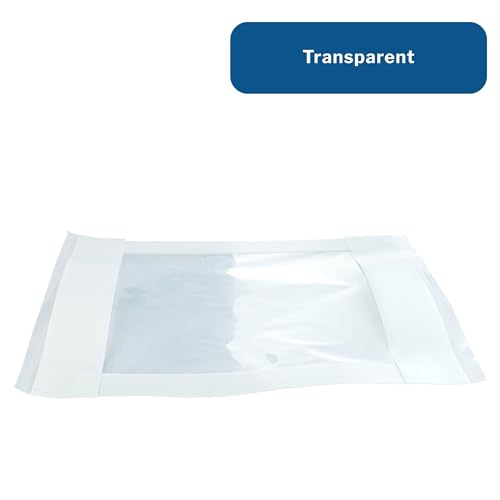 McKesson IV Site Barrier Protector, Clear. x, Catheters, 7 x 7 in, 5 ct | Water-Resistant Adhesive Film, PICC Lines, Stomas, Dialysis, Incision Protection