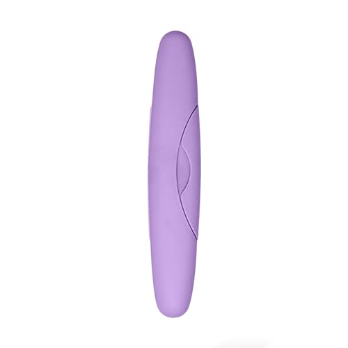 RADIUS Toothbrush Travel Case for Standard Brush, BPA-Free Recycled Plastic, Portable for Bathroom, School, Home, Camping (FITS ALL CONVENTIONAL TOOTHBRUSH SOURCE TOOTHBRUSH) - color: Lavendar
