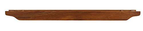 Bare Decor Vaske Natural Teak Wood Bathtub Caddy, 33" Wide