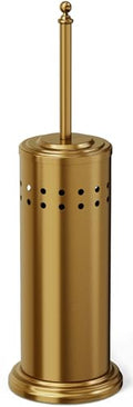 DOWRY Anti-Hand Off Toilet Plunger with Holder for Bathroom,Powerful Efficient Force Suction Cup,Heavy Duty, Deep Cleaning, Gold - color: Gold