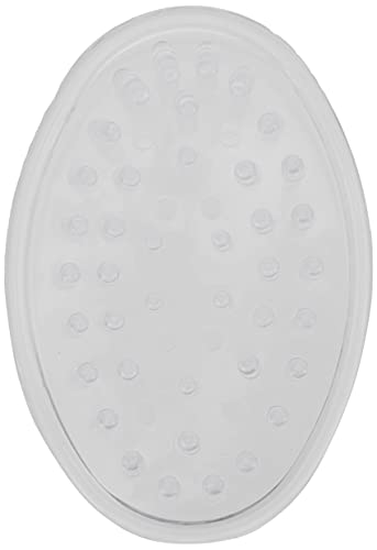 iDesign Plastic Soap Dish, Soap Saver, and Kitchen Sponge Holder - Set of 3, 0.75” x 3.25” x 4.75”, Clear (Pack of 12) - color: Clear (Pack of 12), style: Pack of 3