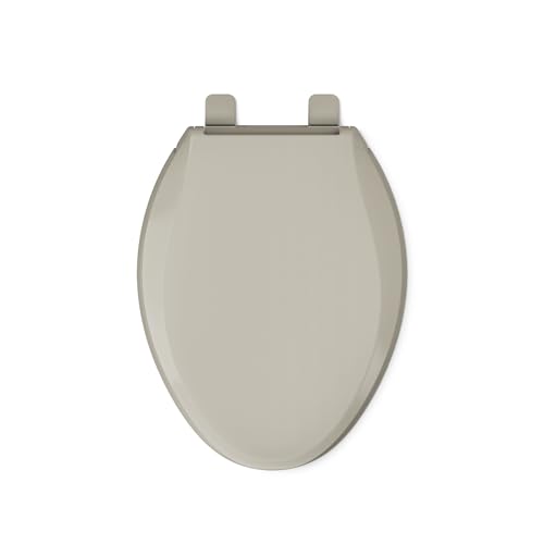 KOHLER CACHET® Nightlight Soft Close Toilet Seat Elongated, ReadyLatch®, Grip-Tight Hardware, SANDBAR - color: Sandbar, size: Elongated