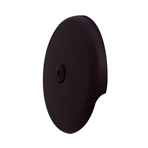 Westbrass A931K-12 Universal 1-3/8" Fine Thread Tip-Toe Bathtub Drain Plug Trim Set with One-Hole Overflow Faceplate and 1-1/2" Adapter Bushing, Oil Rubbed Bronze - color: Oil Rubbed Bronze