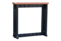Single Bar Redwood Top & Black Base Ideal for Patio Hot Tub Area Backyard Durable WeatherResistant Design Easy Nohardware Assembly Proudly Made in USA - color: Black/Redwood, size: Single Bar without Barstools