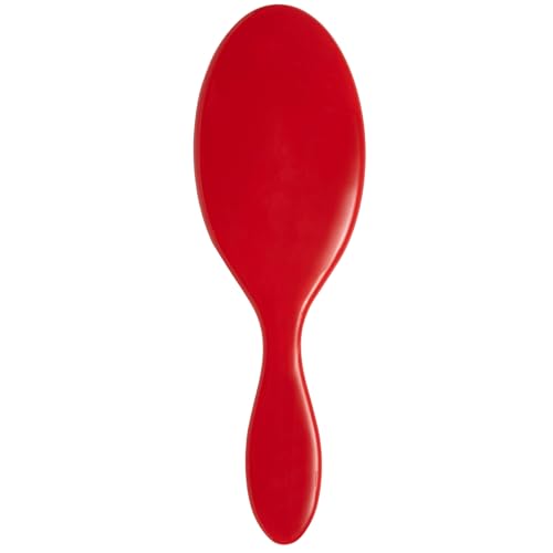 Wet Brush Original Detangler - Ultra-Soft Bristles for Effortless, Pain-Free Brushing - Glides Through Wet, Dry, or Damaged Hair - Perfect for Women, Men & All Hair Types - Amazon Exclusive Red - color: Amazon Poppy Red, size: 1 Count (Pack of 1)