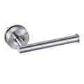 JOMOLA Stainless Steel Toilet Paper Holder, Suction Cup Bathroom Tissue Roll Paper Towel Holder, No Drill Wall Mount Storage for Bathroom, Kitchen, RV, 1 Pack - color: Silver-1 Pack