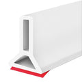 Collapsible Shower Threshold Water Dam 2"H 67"L Shower Water Barrier Water Stopper for Shower Wet and Dry Separation Bathroom and Kitchen - size: 67" L x 1.2" W x 2" H