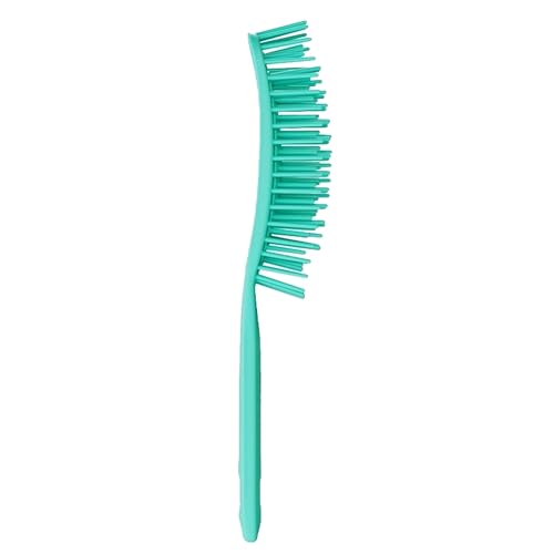 FHI Heat UNbrush Flex Detangling Brush — Ultra-Flexible, Pain-Free Hair Brush Detangler with DuoFlex Anti-Static Bristles for Removing Tangles, Massaging Scalp & Faster Styling - color: Teal