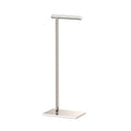 Gatco 1431PN Modern Rectangle Base Freestanding Toilet Paper Holder, 21.25", Polished Nickel with Weighted Base - color: Polished Nickel, 21.25"h