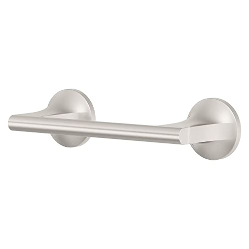 Pfister BPHPFM0GS Pfirst Modern Toilet Paper Holder, Spot Defense Brushed Nickel (Pack of 3) - color: Spot Defense Brushed Nickel, size: 3 Pack
