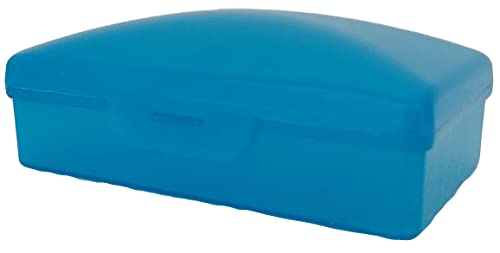 American Comb Travel Soapbox, Durable Storage Container, Multiple Colors, Made in USA (1, Blue) - color: Blue