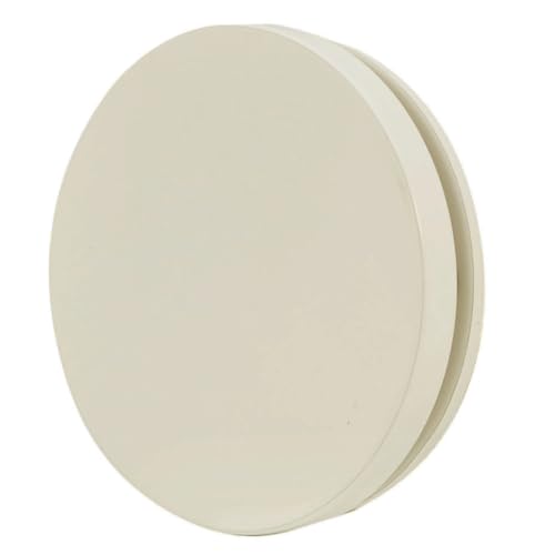 Westbrass D980R-65 Floating No-Hole Bath Waste Overflow Faceplate and Adaptor, Powder Coat Biscuit - color: Powder Coat Biscuit, size: 1 Pack