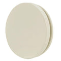 Westbrass D980R-65 Floating No-Hole Bath Waste Overflow Faceplate and Adaptor, Powder Coat Biscuit - color: Powder Coat Biscuit, size: 1 Pack