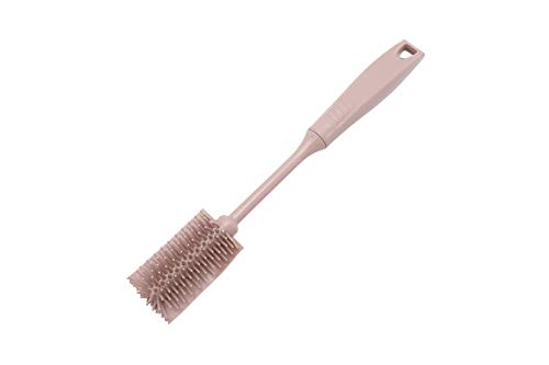 Bottle Brush Silicone Dish Brush with Handle Cleaning Set - color: 3pcs Brush