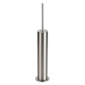 BGL Toilet Brush and Holder Set, Heavy Duty 304 Stainless Steel, Round Base and Long Handle for Bathroom Deep Cleaning, Drip-Proof, Space Saving for Storag, Stainless Steel - color: Stainless Steel