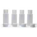 2oz 8-Pieces TSA Approved Translucent Squeeze Bottles with Flip Cap & Extra Screw Caps, Leak Proof, FDA Compliant. Safe for Premium Costmetic, Shampoo, Conditioner DIY projects and Camping. - style: LDPE Flip Cap