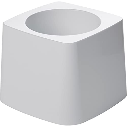 Rubbermaid Commercial Products 5" Toilet Bowl Brush Holder White Compact Design for Toilet Brush Storage for Bathroom/Professional/Janitorial Use - style: Brush Holder