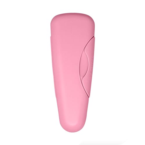 RADIUS Razor Travel Case, BPA-Free Recycled Plastic, Portable for Bathroom, School, Home, Camping - Pastel Pink - color: Pastel Pink