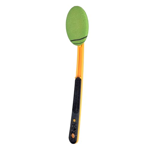 Korean Exfoliating Back Scrubber with Handle – Traditional Italy Towel for Deep Cleansing & Dead Skin Removal – Long-Reach Shower Tool – Random Handle Color – Made in Korea