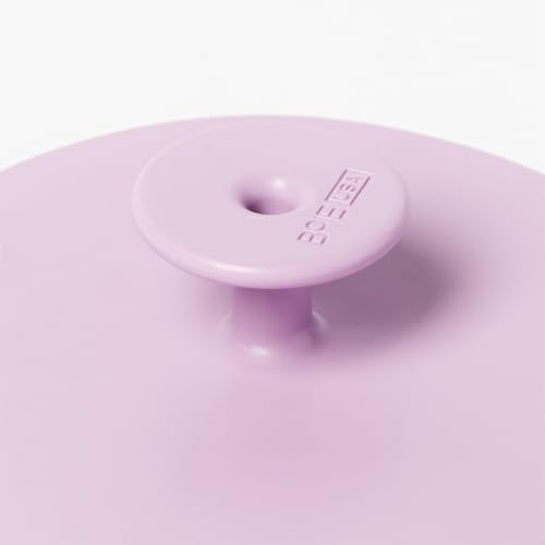 Boie USA Body Scrubber with Handle - Hygienic, Exfoliating Loofah Alternative - Feels Like Silicone Scrubber Gentle on Sensitive Skin, Hypoallergenic, BPA & Latex-Free, Made in the USA (Purple) - color: Purple
