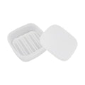 Travel Soap Dish, Soap Box Case with Bar Soap Saver Pad Portable Soap Rest for Bathroom Shower Home Outdoor Gym Fitness Vonpri (Translucent 1Pack) - color: Translucent 1pack