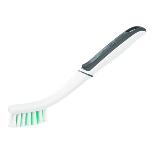 Scotch-Brite Tile & Grout Brush, Strong Bristles to Scrub Away Grime, 6 Count