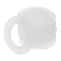 GLEAVI 10pcs O-Ring Gasket Washer Set Silicone Basin Sealing Ring Bath Drain Tub Stopper Gasket Tub Spout Spout Cover Kitchen Sink Strainer Washer for Bathroom Sink Drain Bath Overflow