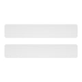 2Pcs 30" L x 5.5" W Customizable Sink Faucet Mat for Kitchen Sink 2 Holes & 3 Holes, DIY Cut for Oval/Rectangle/Square Faucets, Extra Long Quick-Drying Absorbent Splash Guard Counter Protector, White - style: 2 Pcs White