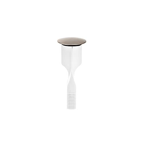 PF WaterWorks ClogFREE Universal Never Clog Pop-Up Stopper - Magnetic (Cap Dia 1.5 "); Brushed Nickel; PF0317 - color: Brushed Nickel, size: Cap Dia. 1.5 in. (Pack of 1)