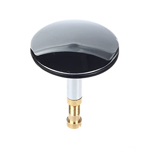 2Pcs Bathtub Drain Stopper Bathroom Bath Tub Sink Plug Replacement 43mm, Silver